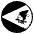 Flag American Samoa Emoji from EmojiTwo Black Set