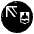 Flag Bermuda Emoji from EmojiTwo Black Set