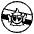 Flag Brunei Emoji from EmojiTwo Black Set