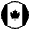 Flag Canada Emoji from EmojiTwo Black Set