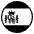 Flag Ceuta & Melilla Emoji from EmojiTwo Black Set