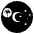 Flag Cocos Keeling Islands Emoji from EmojiTwo Black Set