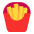French Fries Flat Emoji from Fluent Emoji Flat Set