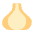 Garlic Flat Emoji from Fluent Emoji Flat Set