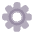 Gear Flat Emoji from Fluent Emoji Flat Set