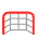 Goal Net Flat Emoji from Fluent Emoji Flat Set