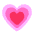 Growing Heart Flat Emoji from Fluent Emoji Flat Set