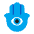 Hamsa Flat Emoji from Fluent Emoji Flat Set