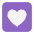 Heart Decoration Flat Emoji from Fluent Emoji Flat Set
