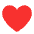 Heart Suit Flat Emoji from Fluent Emoji Flat Set