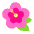 Hibiscus Flat Emoji from Fluent Emoji Flat Set