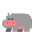 Hippopotamus Flat Emoji from Fluent Emoji Flat Set