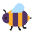 Honeybee Flat Emoji from Fluent Emoji Flat Set