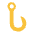 Hook Flat Emoji from Fluent Emoji Flat Set
