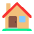 House Flat Emoji from Fluent Emoji Flat Set