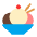 Ice Cream Flat Emoji from Fluent Emoji Flat Set