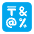 Input Symbols Flat Emoji from Fluent Emoji Flat Set