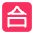 Japanese Passing Grade Button Flat Emoji from Fluent Emoji Flat Set