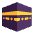 Kaaba Flat Emoji from Fluent Emoji Flat Set