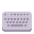 Keyboard Flat Emoji from Fluent Emoji Flat Set