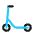 Kick Scooter Flat Emoji from Fluent Emoji Flat Set