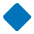 Large Blue Diamond Flat Emoji from Fluent Emoji Flat Set