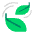 Leaf Fluttering In Wind Flat Emoji from Fluent Emoji Flat Set