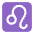 Leo Flat Emoji from Fluent Emoji Flat Set