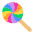 Lollipop Flat Emoji from Fluent Emoji Flat Set