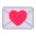 Love Letter Flat Emoji from Fluent Emoji Flat Set