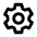 Settings Cog Line icon - Free transparent PNG, SVG. No sign up needed.