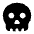 Skull Icon from Majesticons Solid Set