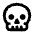 Skull Line Icon from Majesticons Line Set