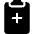 Clipboard2 Plus Fill Icon from Bootstrap Set