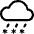 Cloud Sleet icon - Free transparent PNG, SVG. No sign up needed.