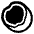 Coconut High Contrast Emoji from Fluent Emoji High Contrast Set