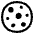 Cookie High Contrast Emoji from Fluent Emoji High Contrast Set