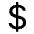 Currency Dollar Icon from Bootstrap Set