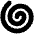 Cyclone High Contrast Emoji from Fluent Emoji High Contrast Set