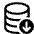 Database Down Icon from Bootstrap Set