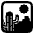 Desert High Contrast Emoji from Fluent Emoji High Contrast Set