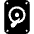 Device Hdd Fill Icon from Bootstrap Set