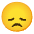 Disappointed Face Emoji from Noto Emoji Set