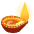 Diya Lamp Emoji from Noto Emoji Set