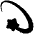 Dizzy High Contrast Emoji from Fluent Emoji High Contrast Set