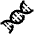 Dna High Contrast Emoji from Fluent Emoji High Contrast Set