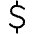 Download free Dollar PNG, SVG vector icon from Iconoir Regular set.