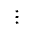 Dots Vertical Icon from Mynaui Line Set