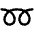 Double Curly Loop High Contrast Emoji from Fluent Emoji High Contrast Set