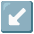 Down Left Arrow Emoji from Noto Emoji Set